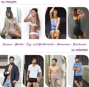 Dessous und Mieder für Frauen und Männer