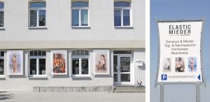 Aussenansicht des Ladens