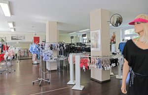 Innenansicht des Werksverkaufes